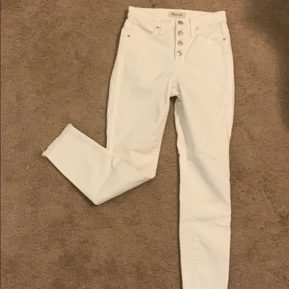 Madewell 10” High Rise Skinny Crop Jeans